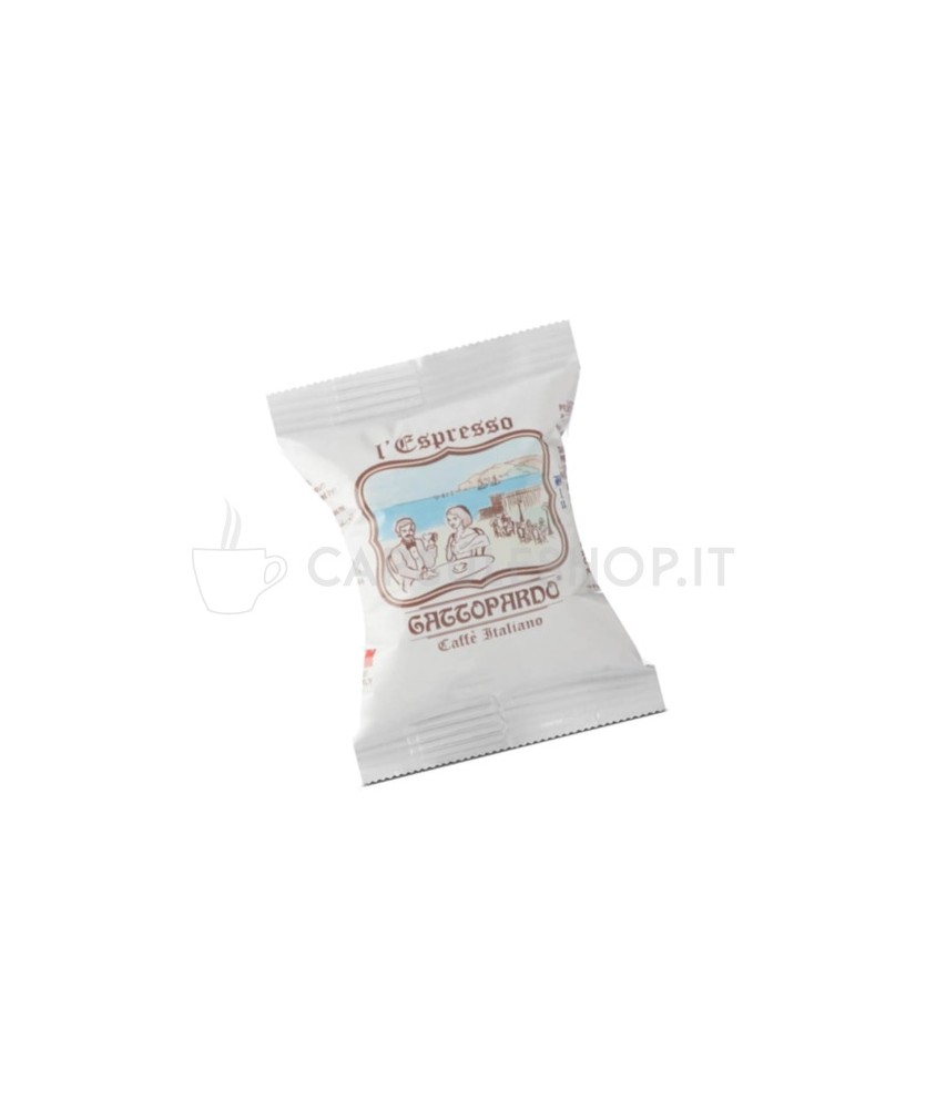 Espresso blu caffè in capsule compatibili Nespresso di Gattopardo Toda
