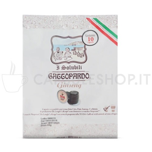 orzo in capsule compatibili Nespresso di Gattopardo Toda