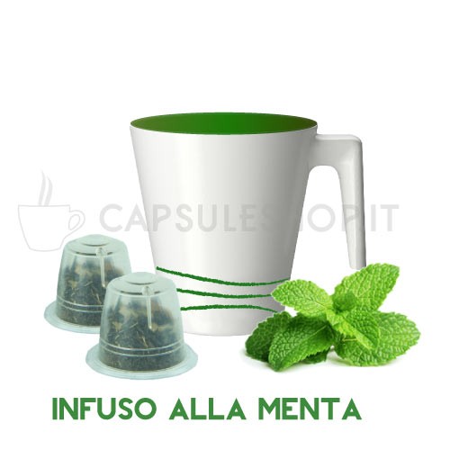 capsule compatibili nespresso passione 88 infuso alla menta