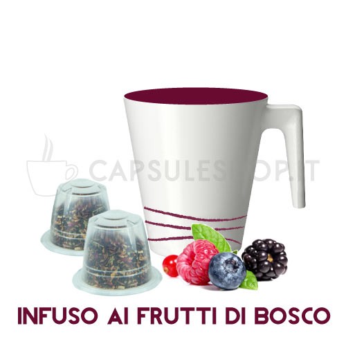 capsule compatibili nespresso passione 88 infuso ai frutti di bosco
