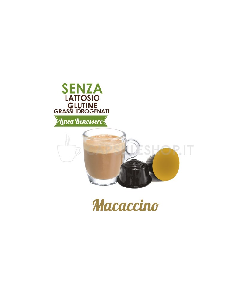 capsule compatibili dolce gusto foodness linea benessere macaccino