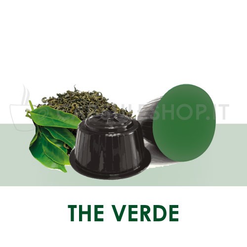 Dolce Gusto compatible capsules. green tea