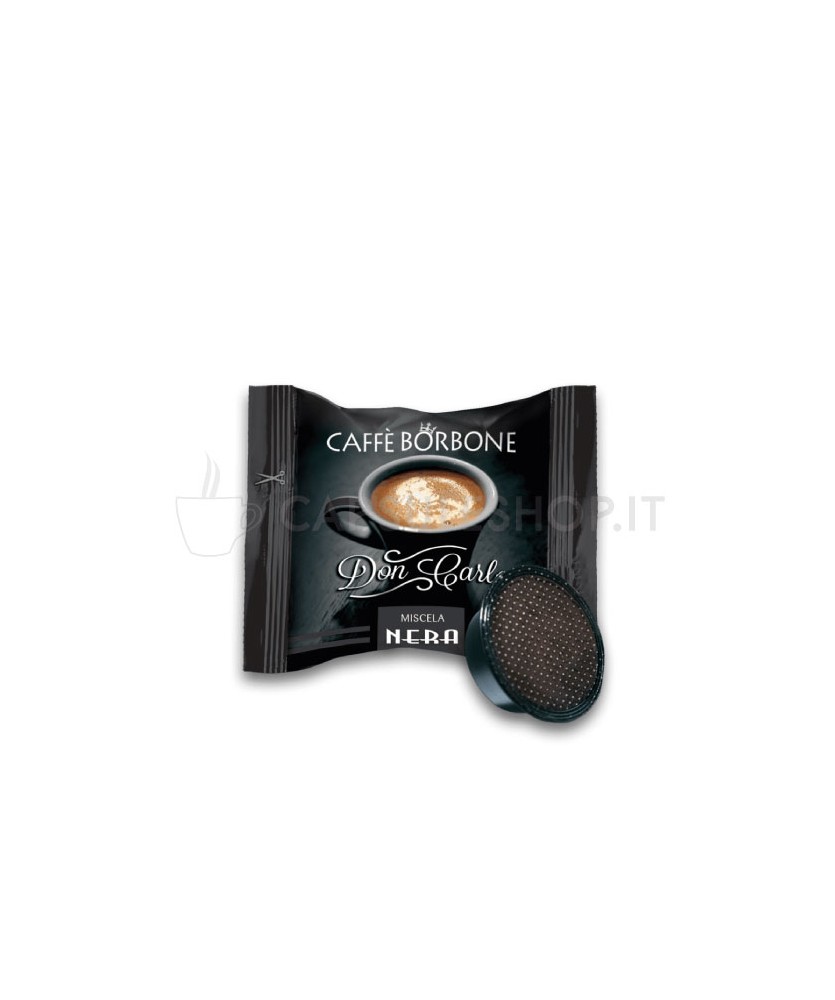 capsule compatibili lavazza a modo mio don carlo borbone nera