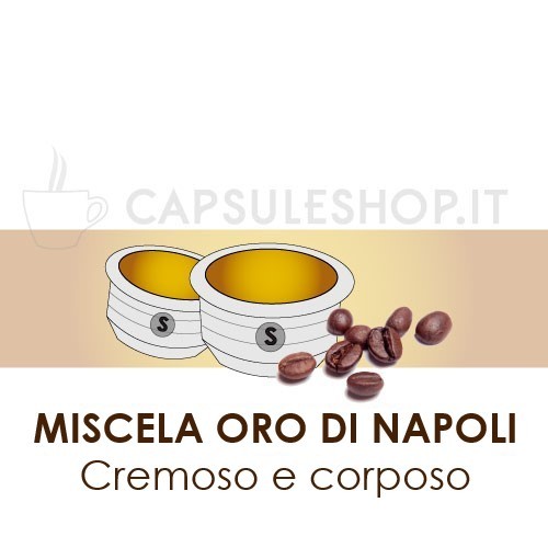 capsule miscela oro di napoli compatibili sistema S mito